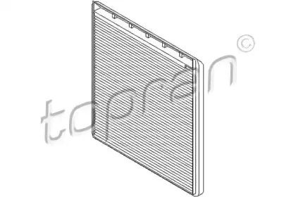 Фильтр, воздух во внутренном пространстве TOPRAN купить