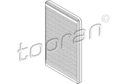 Фильтр, воздух во внутренном пространстве TOPRAN купить