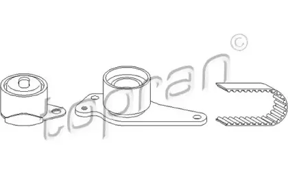 Комплект ремня ГРМ TOPRAN купить