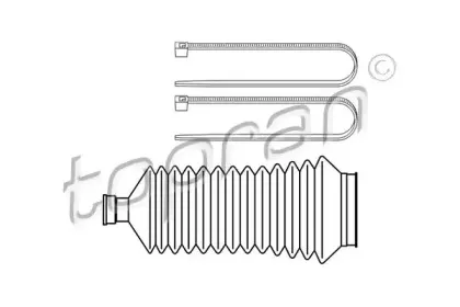 Комплект пылника, рулевое управление TOPRAN купить