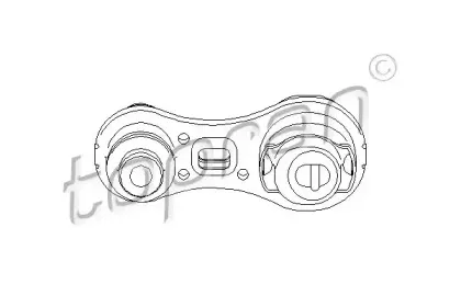 Подвеска, двигатель TOPRAN купить