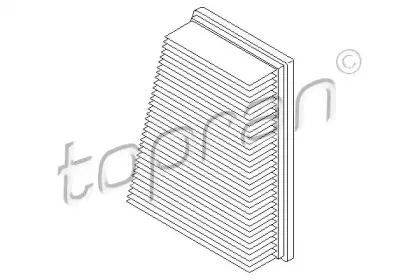 Воздушный фильтр TOPRAN купить