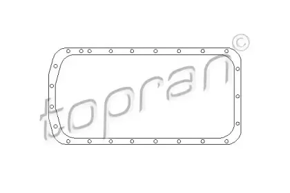 Прокладка, масляный поддон TOPRAN купить