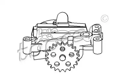 Масляный насос TOPRAN купить