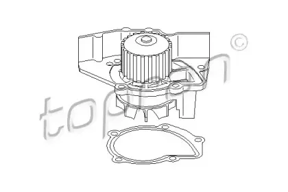 Водяной насос TOPRAN купить