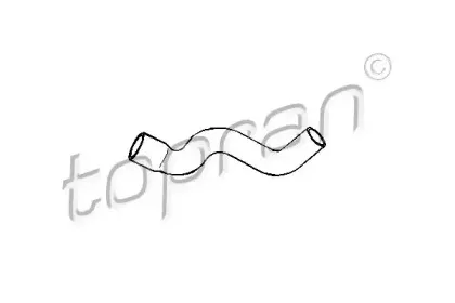 Шланг радиатора TOPRAN купить
