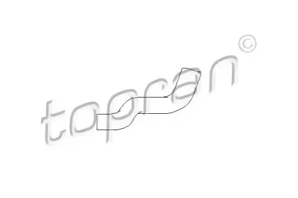 Шланг радиатора TOPRAN купить