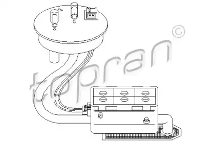 Элемент системы питания TOPRAN купить