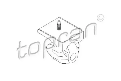 Кронштейн, глушитель TOPRAN купить