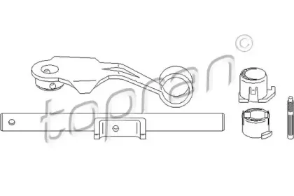 Возвратная вилка, система сцепления TOPRAN купить