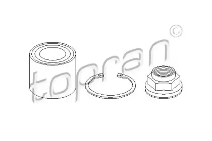 Комплект подшипника ступицы колеса TOPRAN купить