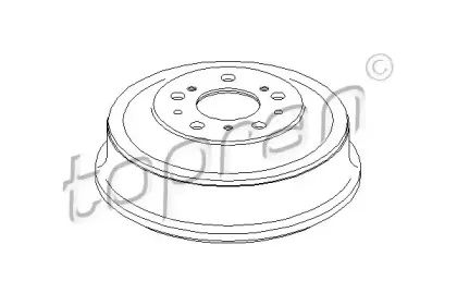 Тормозной барабан TOPRAN купить
