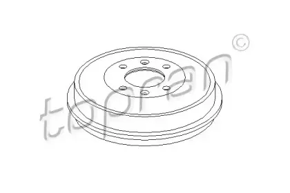 Тормозной барабан TOPRAN купить