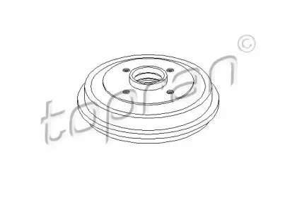 Тормозной барабан TOPRAN купить