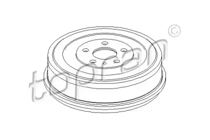 Тормозной барабан TOPRAN купить