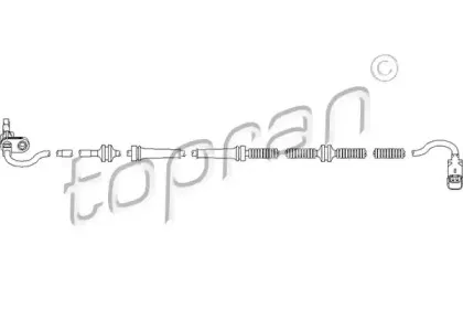 Датчик, частота вращения колеса TOPRAN купить