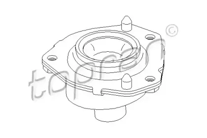 Опора стойки амортизатора TOPRAN купить