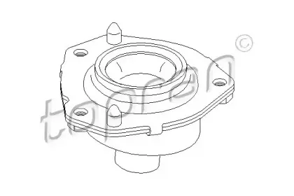 Опора стойки амортизатора TOPRAN купить