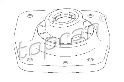 Опора стойки амортизатора TOPRAN купить