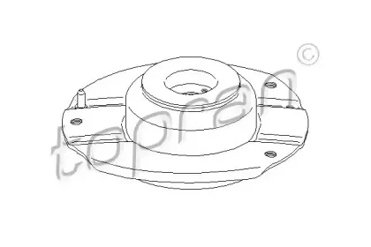 Опора стойки амортизатора TOPRAN купить