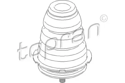 Буфер, балка моста TOPRAN купить