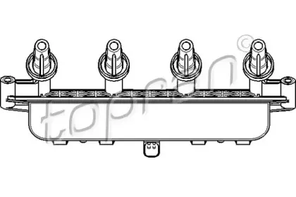 Катушка зажигания TOPRAN купить