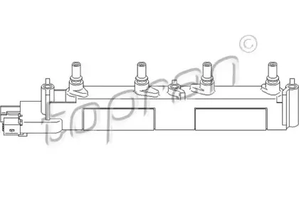 Катушка зажигания TOPRAN купить
