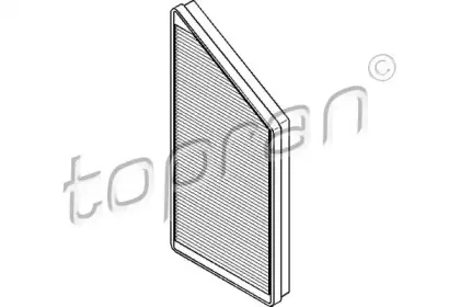 Фильтр, воздух во внутренном пространстве TOPRAN купить