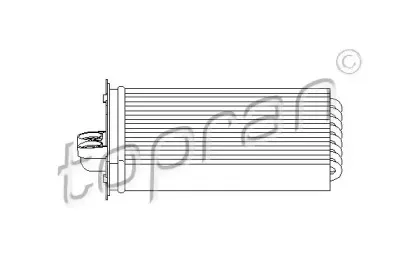 Теплообменник, отопление салона TOPRAN купить