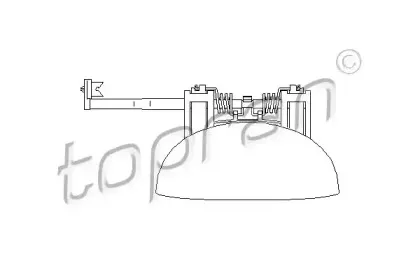 Ручка двери TOPRAN купить