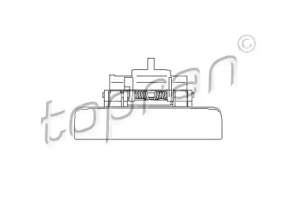 Ручка двери TOPRAN купить