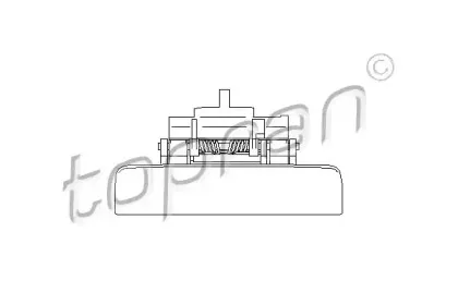 Ручка двери TOPRAN купить