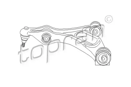 Рычаг независимой подвески колеса, подвеска колеса TOPRAN купить