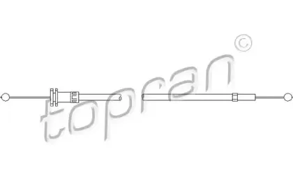 Тросик замка капота TOPRAN купить