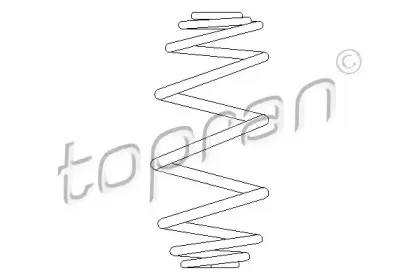 Пружина ходовой части TOPRAN купить