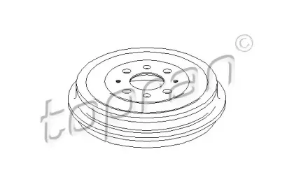 Тормозной барабан TOPRAN купить