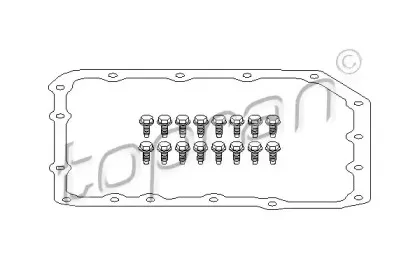 Прокладка, масляный поддон автоматической коробки передач TOPRAN купить