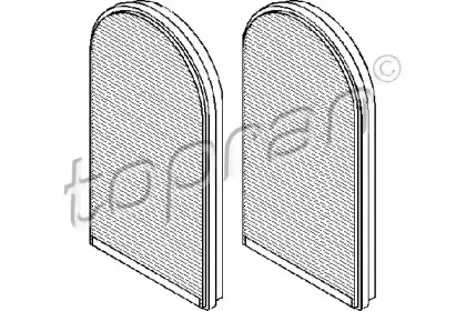 Фильтр, воздух во внутренном пространстве TOPRAN купить