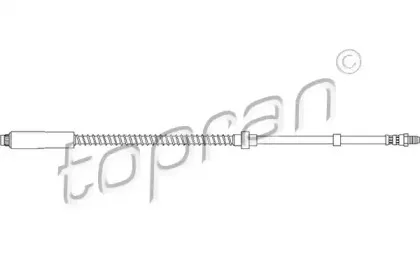Тормозной шланг TOPRAN купить