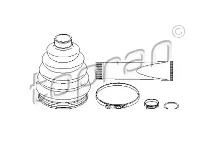 Комплект пылника, приводной вал TOPRAN купить