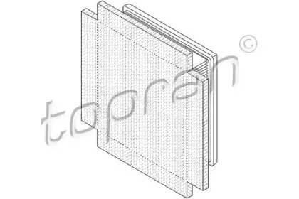 Воздушный фильтр TOPRAN купить
