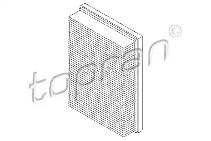 Воздушный фильтр TOPRAN купить