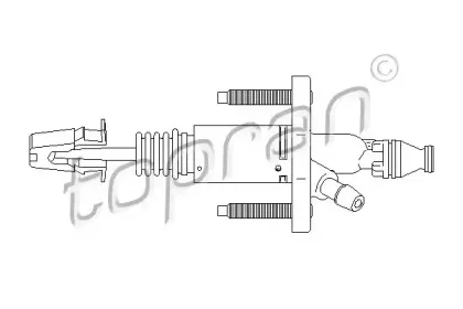 Главный цилиндр, система сцепления TOPRAN купить