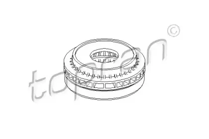 Подшипник качения, опора стойки амортизатора TOPRAN купить