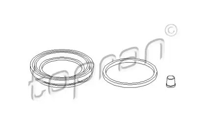 Ремкомплект, тормозной суппорт TOPRAN купить