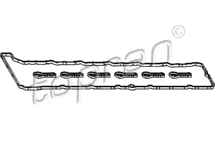 Комплект прокладок, крышка головки цилиндра TOPRAN купить
