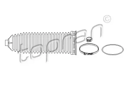 Комплект пылника, рулевое управление TOPRAN купить