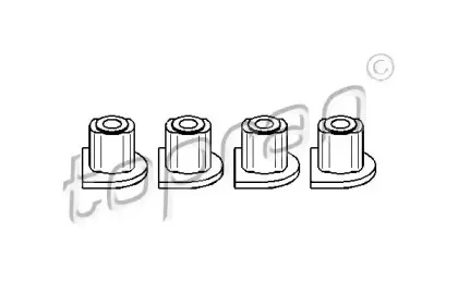 Подвеска, рулевое управление TOPRAN купить