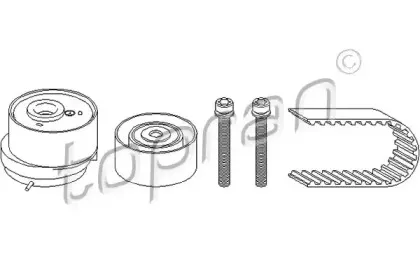 Комплект ремня ГРМ TOPRAN купить