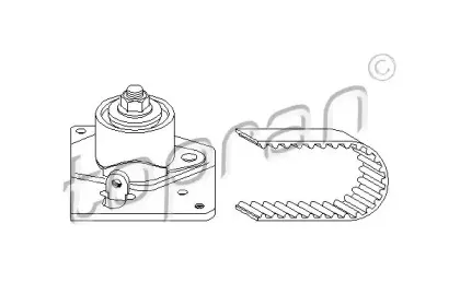 Комплект ремня ГРМ TOPRAN купить